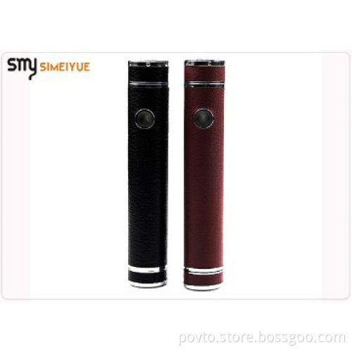New genuine leather Ecig Mega Mod with 16850 battery